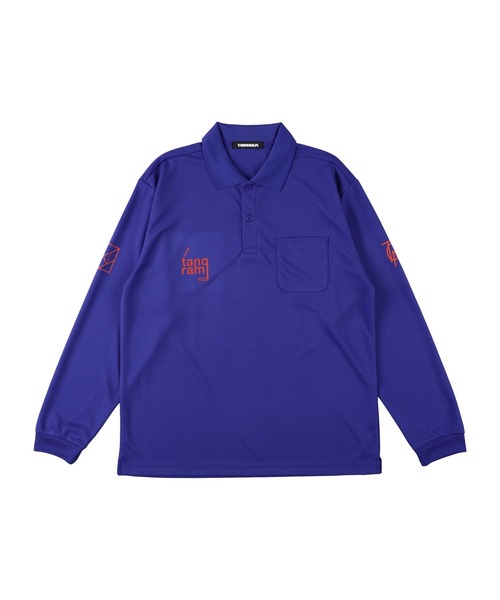 TANGRAM ポロシャツ LOGO LONG SLEEVE POLO SHIRTS メンズ