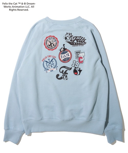 ADPOSION トレーナー スウェット 「FELIX THE CAT/フィリックス