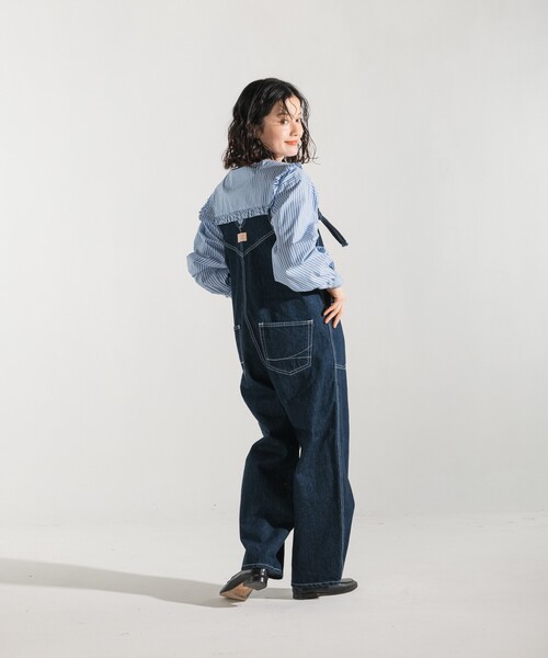 サロペット オーバーオール SOMETHING × FREAK'S STORE/サムシング 別注 Buttonfly キャミソールサロペット/ボタンフ | FREAK'S STORE | 12