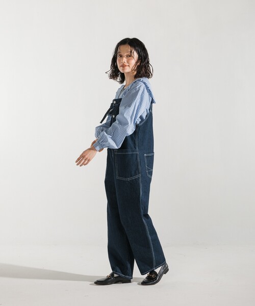 サロペット オーバーオール SOMETHING × FREAK'S STORE/サムシング 別注 Buttonfly キャミソールサロペット/ボタンフ | FREAK'S STORE | 19