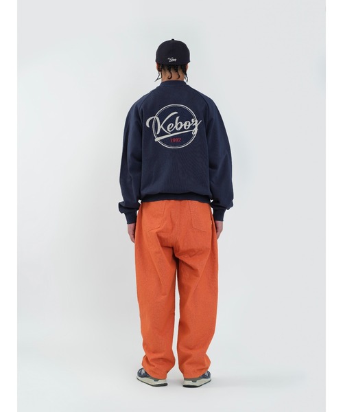 ジャケット・アウター KEBOZ BB LOGO SWEAT VARSITY JACKET KEBOZ スタジャン BB LOGO SWEAT VARSITY JACKET メンズ