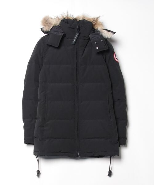 CANADA GOOSE（カナダグース） 刺繍ダウンコート S ブラック