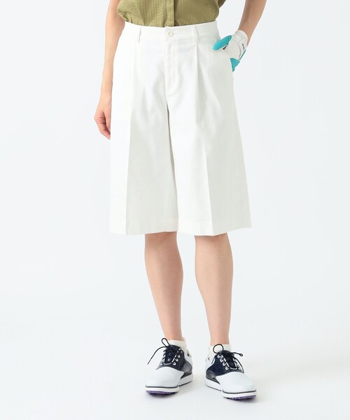 BEAMS GOLF パンツ 「接触冷感 」PURPLE LABEL / ひざ下丈