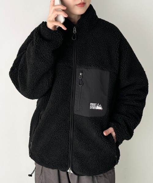 FIRST DOWN（ファーストダウン） ブルゾン アウター /BOA JKT ボア