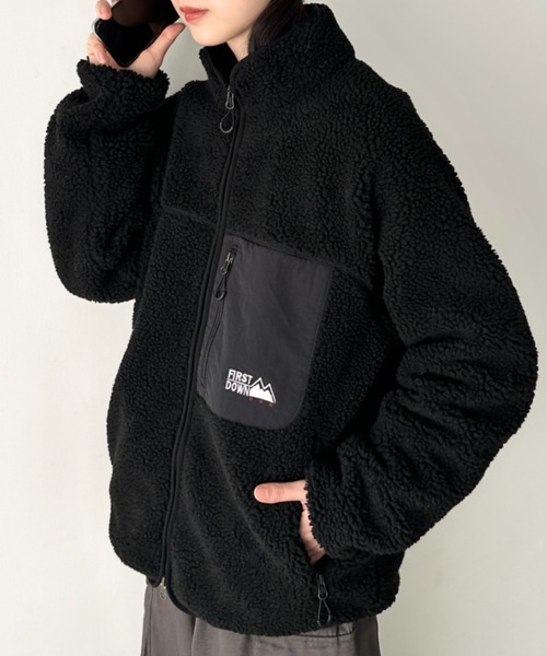 FIRST DOWN（ファーストダウン） ブルゾン アウター /BOA JKT ボア