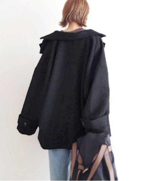 notch. ピーコート M ブラック レディース : ZOZOTOWN Yahoo!店 - 通販