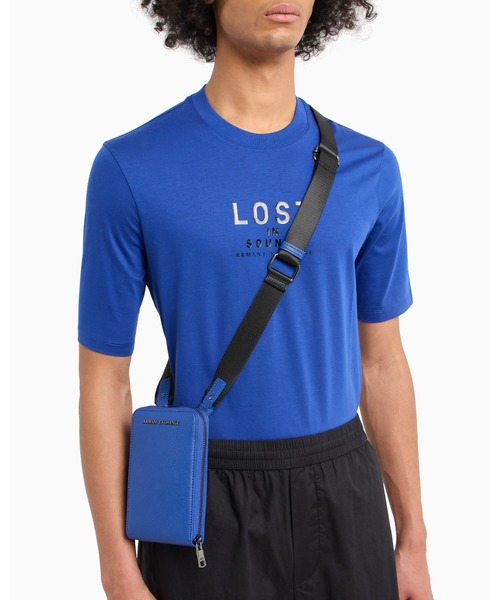 【新品】アルマーニエクスチェンジ　ミニショルダーポーチ ARMANI EXCHANGE ポーチ 「A|X アルマーニ エクスチェンジ」AX