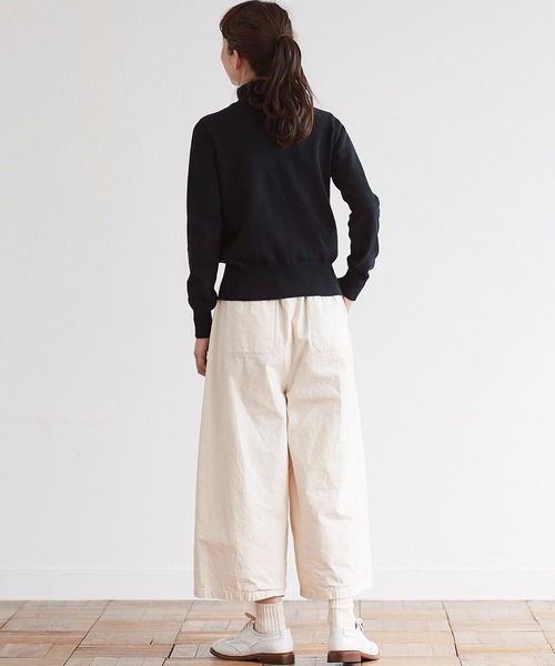 「Sunny clouds」 タートルネックニット MEDIUM ブラック レディース_画像5