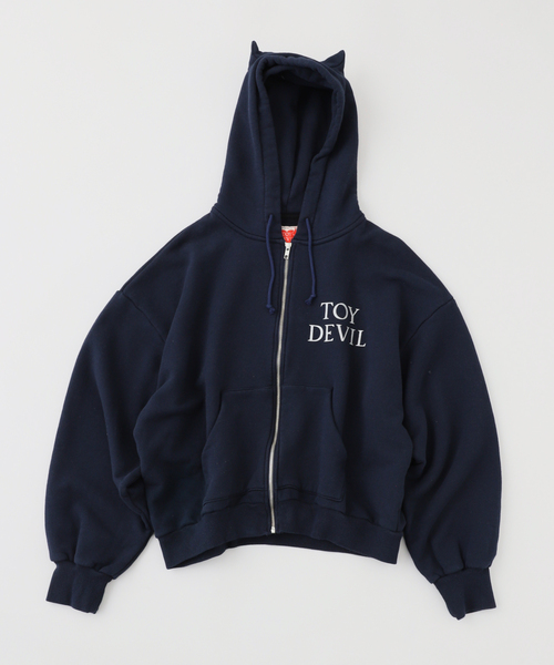 WISM（ウィズム） パーカー TOY DEVIL / トイデビル DEVIL ZIP HOODIE