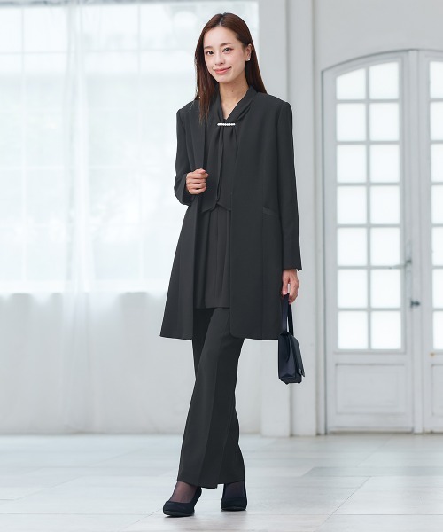 ニッセン（nissen） 喪服 セレモニースーツ セットアップ 袱紗も入る
