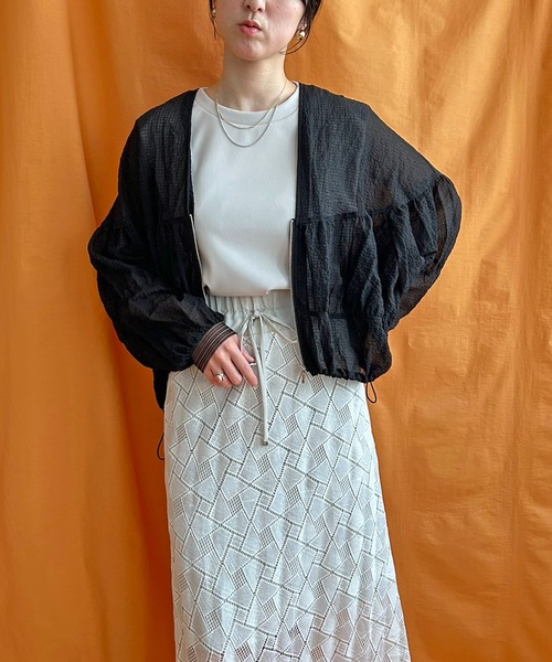 LHELBIE（レルビエ） ブルゾン アウター シアーシャーリングブルゾン