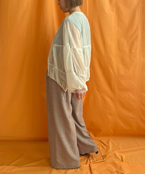 LHELBIE（レルビエ） ブルゾン アウター シアーシャーリングブルゾン