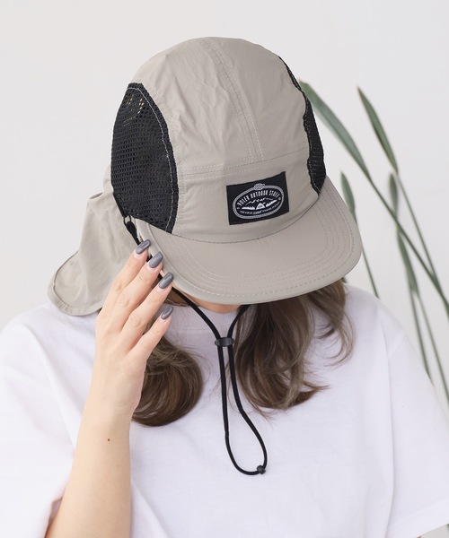POLeR キャップ 帽子 POLeR/ポーラー 2WAY DRAW+SUNGUARD CAP