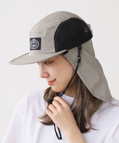 明晰夢 CAP Lj着用 POLeR キャップ 帽子 POLeR/ポーラー 2WAY DRAW+SUNGUARD CAP