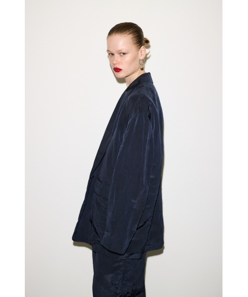 THROW by SLY ジャケット テーラードジャケット WRINKLE FINISH TAILOR