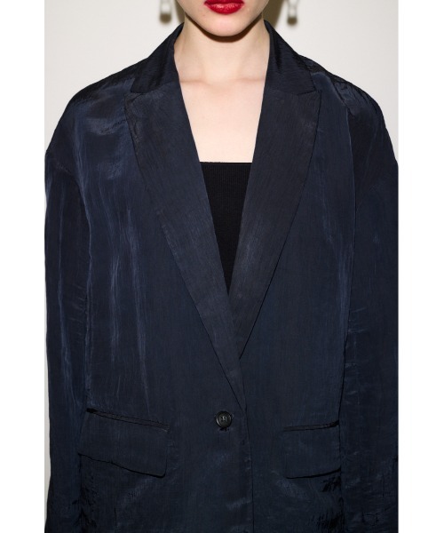 THROW by SLY ジャケット テーラードジャケット WRINKLE FINISH TAILOR