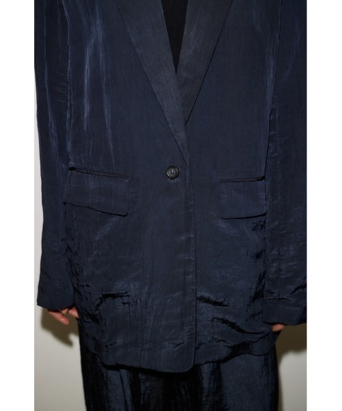 THROW by SLY ジャケット テーラードジャケット WRINKLE FINISH TAILOR