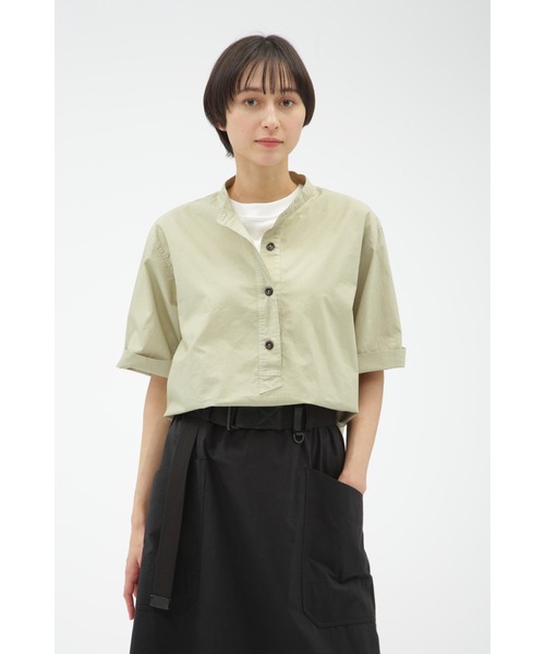 MHL. ブラウス シャツ COTTON RAMIE POPLIN レディース