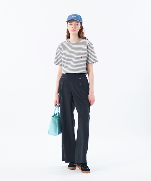 tシャツ バッキンガムベア バスクボーダーTシャツ レディース MACKINTOSH PHILOSOPHY tシャツ バッキンガムベア バスク