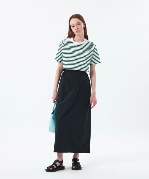 tシャツ バッキンガムベア バスクボーダーTシャツ レディース バッキンガムベア バスクボーダーTシャツ(トップス)｜MACKINTOSH