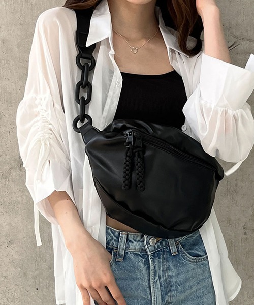 DKNY 超美品 黒のウエストポーチ ポシェット ボディバッグ 楽天市場】DKNY バッグ（ボディバッグ・ウエストポーチ