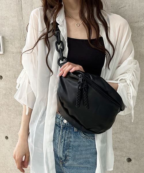 DKNY 超美品 黒のウエストポーチ ポシェット ボディバッグ 楽天市場】DKNY バッグ（ボディバッグ・ウエストポーチ
