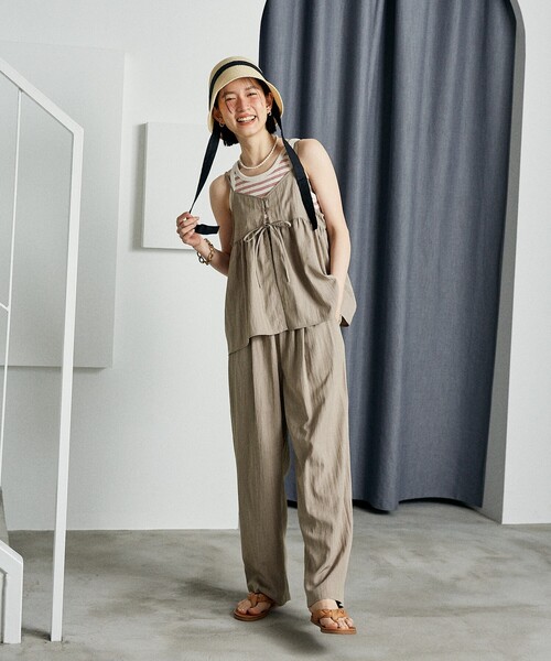 FREAK'S STORE パンツ 「接触冷感」 SUMMERCOOL リボン付き