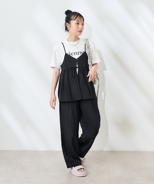 FREAK'S STORE パンツ 「接触冷感」 SUMMERCOOL リボン付き