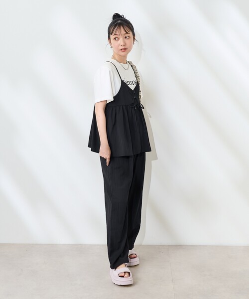FREAK'S STORE パンツ 「接触冷感」 SUMMERCOOL リボン付き