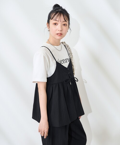 FREAK'S STORE パンツ 「接触冷感」 SUMMERCOOL リボン付き