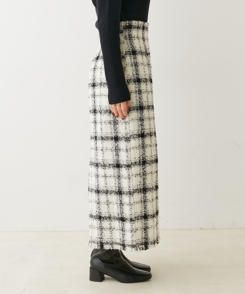 「natural couture」 タイトスカート FREE グレー レディース_画像5