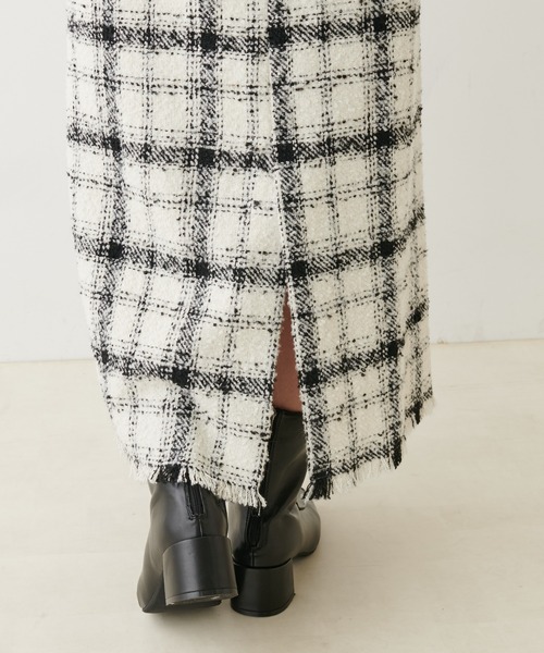 「natural couture」 タイトスカート FREE グレー レディース_画像8