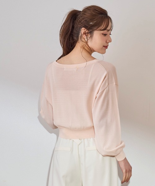 ICB｜【洗える】ドライシアーカーディガン | Rakuten Fashion