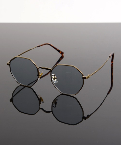 Revo. サングラス メタルフレーム オクタゴン カラーレンズ サングラス