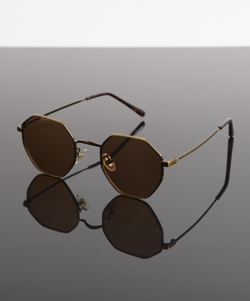 Revo. サングラス メタルフレーム オクタゴン カラーレンズ サングラス