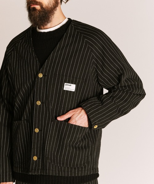 Schott N.Y.C（ショット） ジャケット ノーカラージャケット Schott