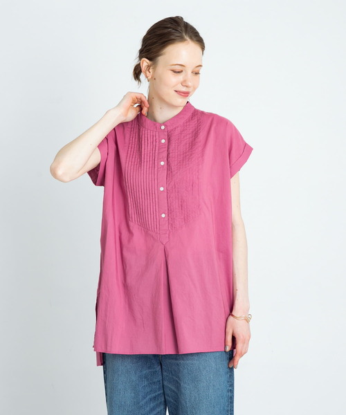 「URBAN RESEARCH Sonny Label」 半袖ブラウス FREE ピンク レディース URBAN RESEARCH Sonny Label 「URBAN Label」 半袖ブラウス FREE
