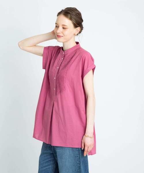 ブラウス シャツ エアリーコットンピンタックドレスシャツ レディース URBAN RESEARCH Sonny Label ブラウス シャツ エアリーコットン