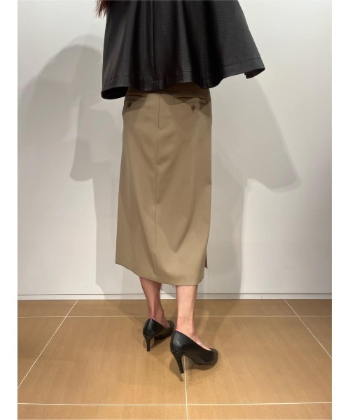 【未使用】ESTNATION エストネーション ウール混　ロングタイト スカート ESTNATION（エストネーション） スカート COLUMN / タイトスカート