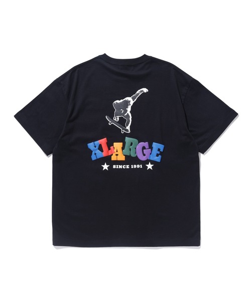 「XLARGE」 半袖Tシャツ M レッド メンズ