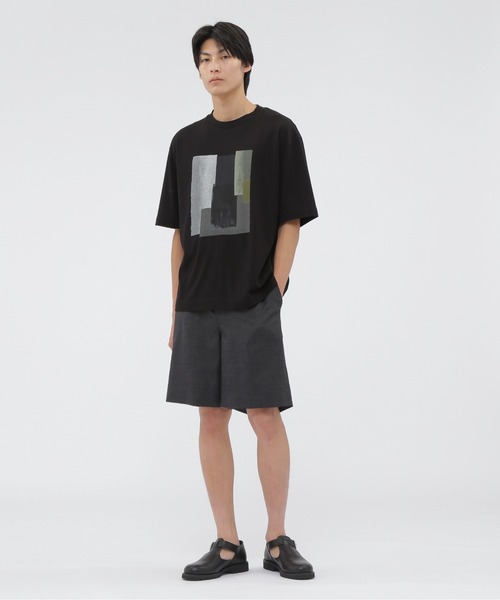 MARGARET HOWELL（マーガレットハウエル） tシャツ COLLAGE PRINT