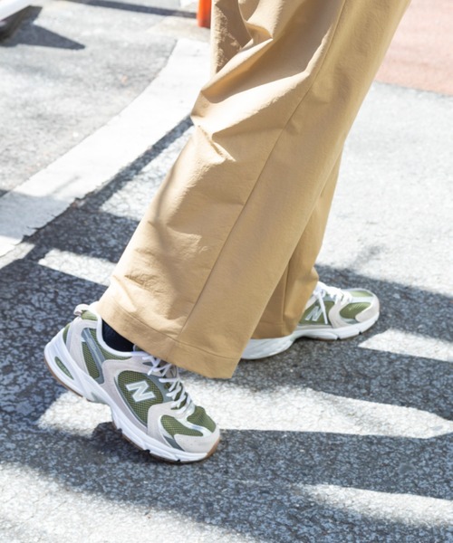 [New Balance] low cut спортивные туфли 22.5cm серый мужской 