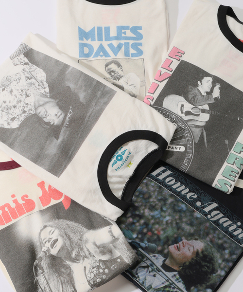 ジャーナルスタンダード レリューム（JOURNAL STANDARD relume）/BLUESCENTRIC 別注 リンガーT ”JIMI HENDRIX WOBURN PHOTO” JOURNAL STANDARD relume（ジャーナルスタンダード レリューム） t