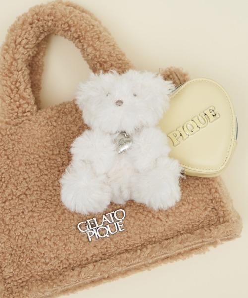 gelato pique（ジェラートピケ） チャーム ファーベアチャーム