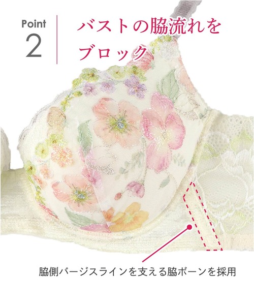 Wing ワコール ブラジャー 「後ろ姿きれいブラ」 : ZOZOTOWN Yahoo!店