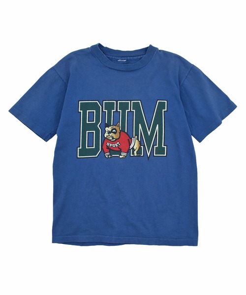 tシャツ 「USED」90’s BUM EQUIPMENT カレッジ Tシャツ レディース メンズ