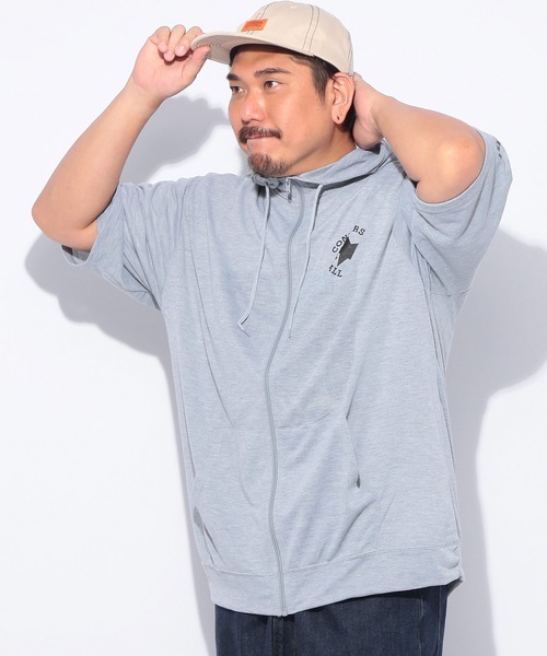 CONVERSE パッチワーク フルジップパーカー CONVERSE パーカー メンズ 前開き zip カジュアル フルジップ