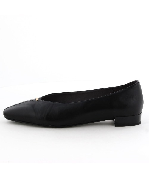 [HIMIKO] Flat туфли-лодочки 22.5cm черный женский 