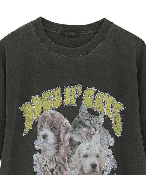 Candy Stripper（キャンディーストリッパー） tシャツ DOGS N' CATS
