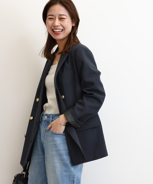 JOURNAL STANDARD ネイビー ブレザー JOURNAL STANDARD